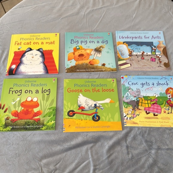 Usborne Book Phonics Reader Set of 20 Titles Engaging Kids Learning Based Series - Picture 5 of 14